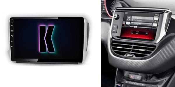 Штатна магнітола 2+32 Gb Peugeot 2008 2013-2019