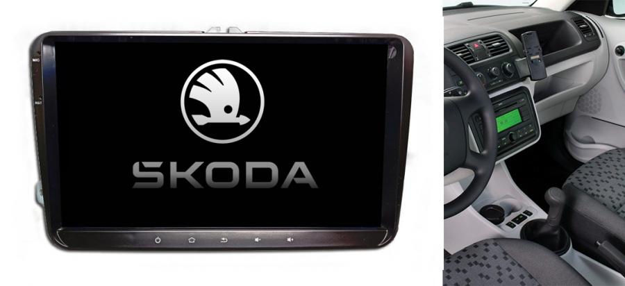 Штатна магнітола 2+32 Gb Skoda Practik 2007-2015